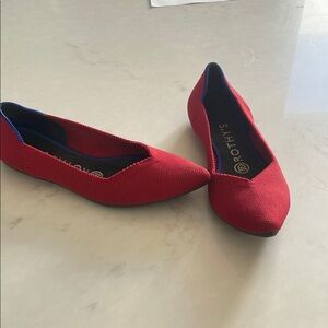 Rothy's Women's Red Flats